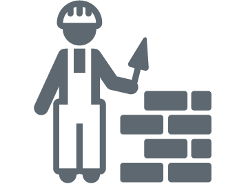 Less workers, and supervision on site.